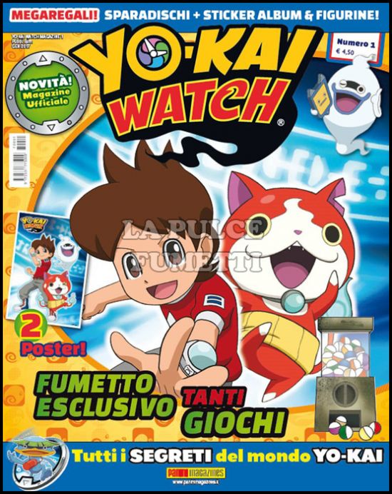 YO-KAI WATCH MAGAZINE #     1 + SPARADISCHI